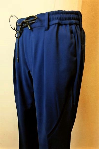 【セール30%OFF】 BRO SHIP ブロシップ 【イージーパンツ】【カジュアルパンツ】【春夏インポート品】【メンズウェア】【イタリア製】【メンズファッション】 イタリア製イージーパンツ ブルー|フォーシーズン・ギャラリー