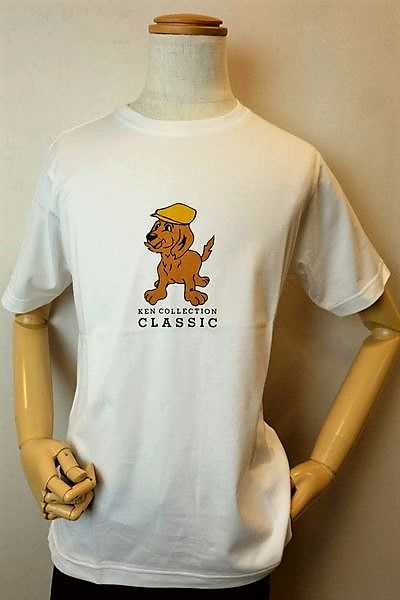 楽天市場 セール30 off ケンコレクションクラシック Kencollection 半袖tシャツ 2021春夏新作 カットソー メンズウェア 石津謙介 ケンコレクション服 プリント半袖tシャツ ホワイト フォーシーズン ギャラリー
