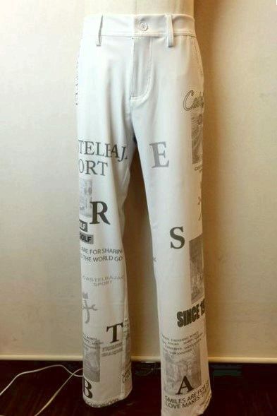 【セール５０％ＯＦＦ】 カステルバジャック CASTELBAJAC 【ストレッチジャージパンツ】【春夏アウトレット現品限り品】【メンズウェア】【ゴルフ】【クールモーション】【カステルバジャック服】 吸汗速乾ストレッチジャージパンツ ホワイト｜フォーシーズン・ギャラリー 14,823円