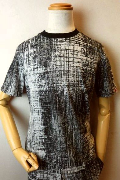 コードビー CODE:B 【半袖Ｔシャツ】【春夏定番品】【メンズウェア】【カットソー】【パイルジャガード生地】【バラシ】【コードビー服】 パイルジャガード半袖Ｔシャツ ホワイト
