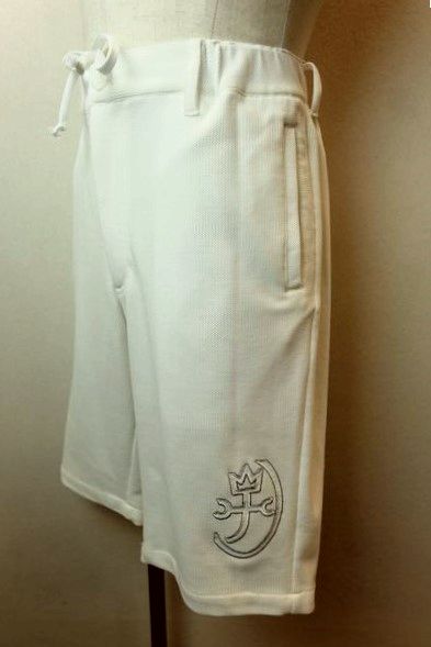 セール３５％ＯＦＦ カステルバジャック CASTELBAJAC ハーフパンツ ２０２５春夏新作 メンズウェア CORCORAN×VERTICAL ゴルフ カステルバジャック服＆バッグ 吸汗速乾ストレッチハーフパンツ ホワイト