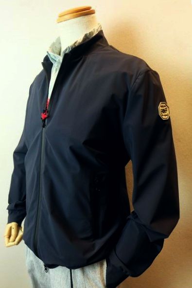 BOB ボブ 【ブルゾン】【春夏インポート品】【イタリア製】【ストレッチ生地】【メンズウェア】【BOB服】 ストレッチブルゾン ネイビー