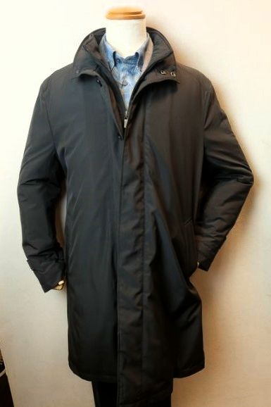 セール３５％ＯＦＦ シッスル THISTLE 創作屋 中綿コート 日本製 秋冬新作 メンズウェア リモンタ社 中綿コート ブラック