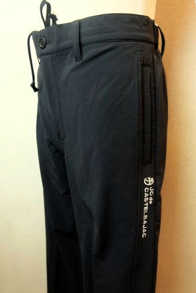 【セール５０％ＯＦＦ】 カステルバジャック CASTELBAJAC 【カジュアルパンツ】【秋冬アウトレット現品限り品】【メンズウェア】【ゴルフ】【イージーパンツ】【カステルバジャック服＆バッグ】 裏起毛ウォームストレッチパンツ ブラック