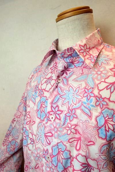 セール３０％ＯＦＦ アンジェロ ANGELO カジュアルシャツ ２０２６春夏新作 メンズウェア イタリア製生地 レギュラーカラー アンジェロ服 イタリア製生地シャツ ピンク｜フォーシーズン・ギャラリー 14,214円