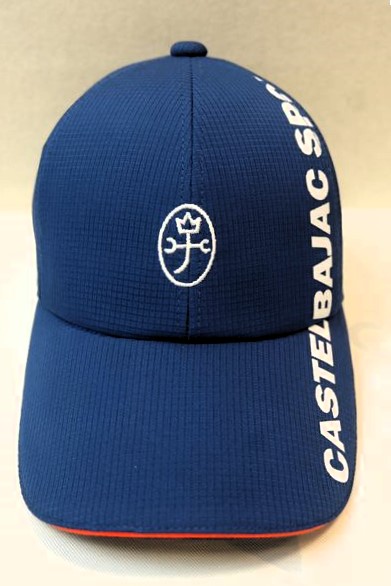 カステルバジャック CASTELBAJAC キャップ ２０２６春夏新作 メンズキャップ マイクロメッシュ ゴルフ カステルバジャック帽子 ドットエア吸汗速乾ロゴキャップ ブルー｜フォーシーズン・ギャラリー