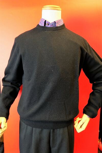 楽天市場 セール５０ ｏｆｆ ジーゲラン Geegellan 日本製カシミヤセーター 秋冬アウトレット現品限り品 メンズウェア ジーゲラン服 カシミヤ１００ クルーセーター ブラック フォーシーズン ギャラリー