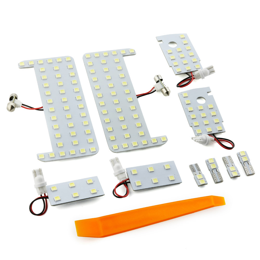 楽天市場】トヨタ アクア NHP10/ヴィッツ後期 高輝度 LEDルームランプ ラゲッジランプ SMD82個 8000K 室内灯 3点 取扱説明書/ 工具付き (トクトヨ)Tokutoyo : ６６-ｃｕｓｔｏｍ 徳豊パーツ