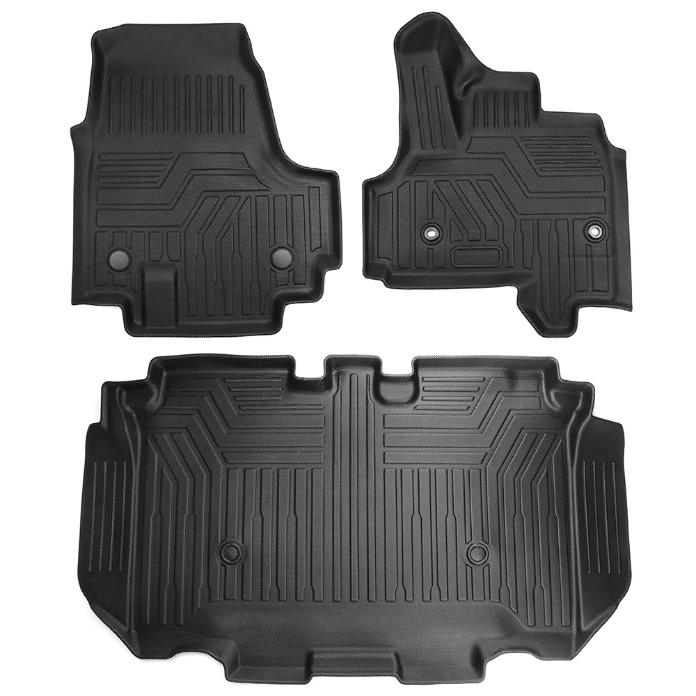 専用設計 専用設計 ホンダ N-BOX JF5 JF6 3Dフロアマット 立体カーマット 防水 滑り防止 耐汚れ TPE素材 3Pセット (トクトヨ)Tokutoyo