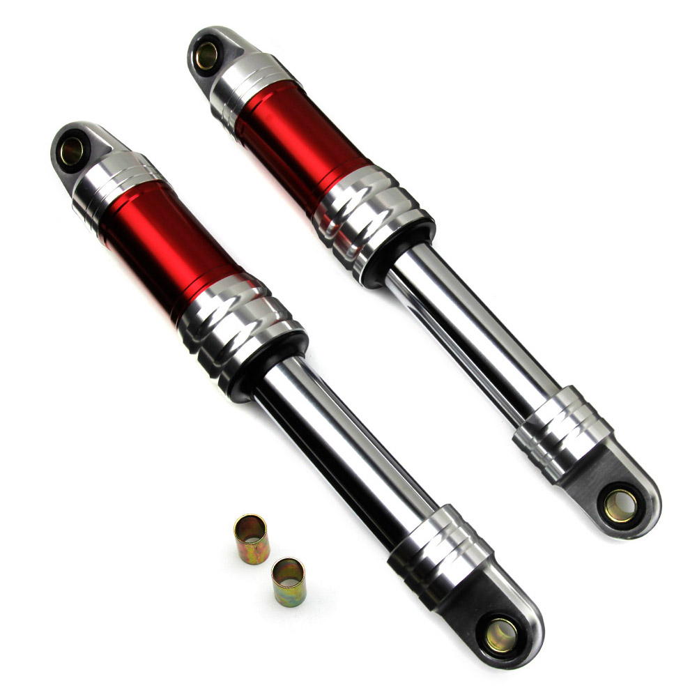 楽天市場】汎用品 バイク用 リアサスペンション リアショック 320mm リヤサス 2段階式スプリングプリロード ブラックボディ レッドスプリング 赤  (トクトヨ)Tokutoyo : ６６-ｃｕｓｔｏｍ 徳豊パーツ
