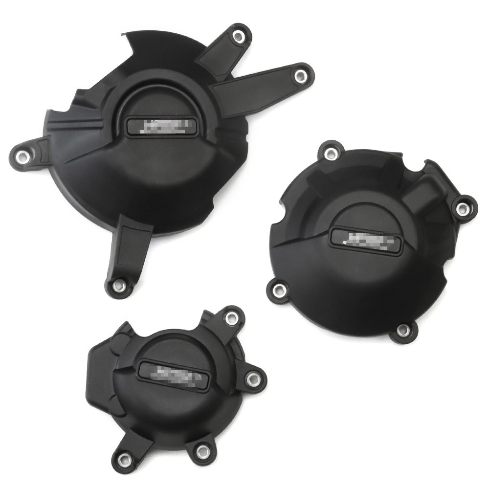 ホンダ CB650R/CBR650R CB650F/CBR650F用 エンジンカバーセット 防護カバー ジェネレーターカバー クラッチカバー パルスカバー ブラック (トクトヨ)Tokutoyo