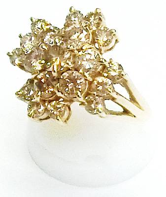 【菊地質店】【中古】K18 ダイヤモンド2.00ct 指輪 14.5号【送料無料】【質屋出店】【smtb-TK】＜15-18＞｜菊地質舗