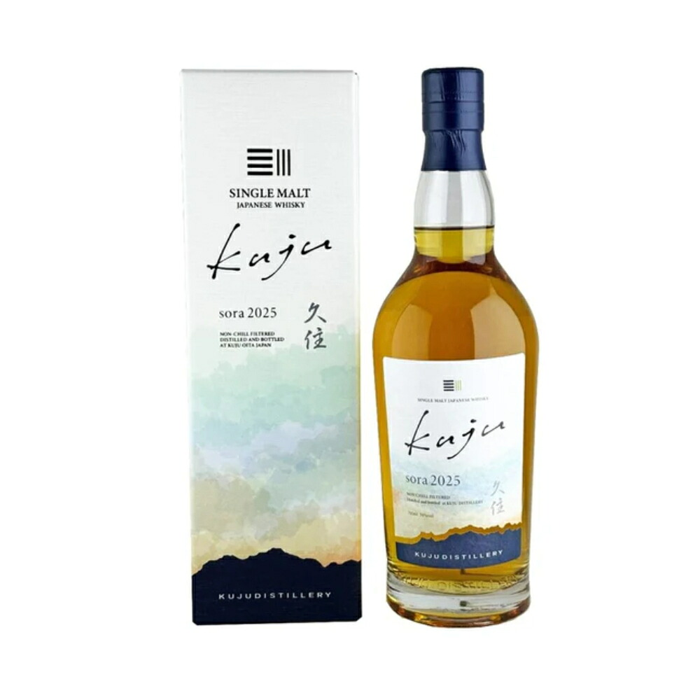 久住蒸溜所 シングルモルト久住 sora 2025 700ml 箱付 国産シングルモルトジャパニーズウイスキー 50度 10,701円