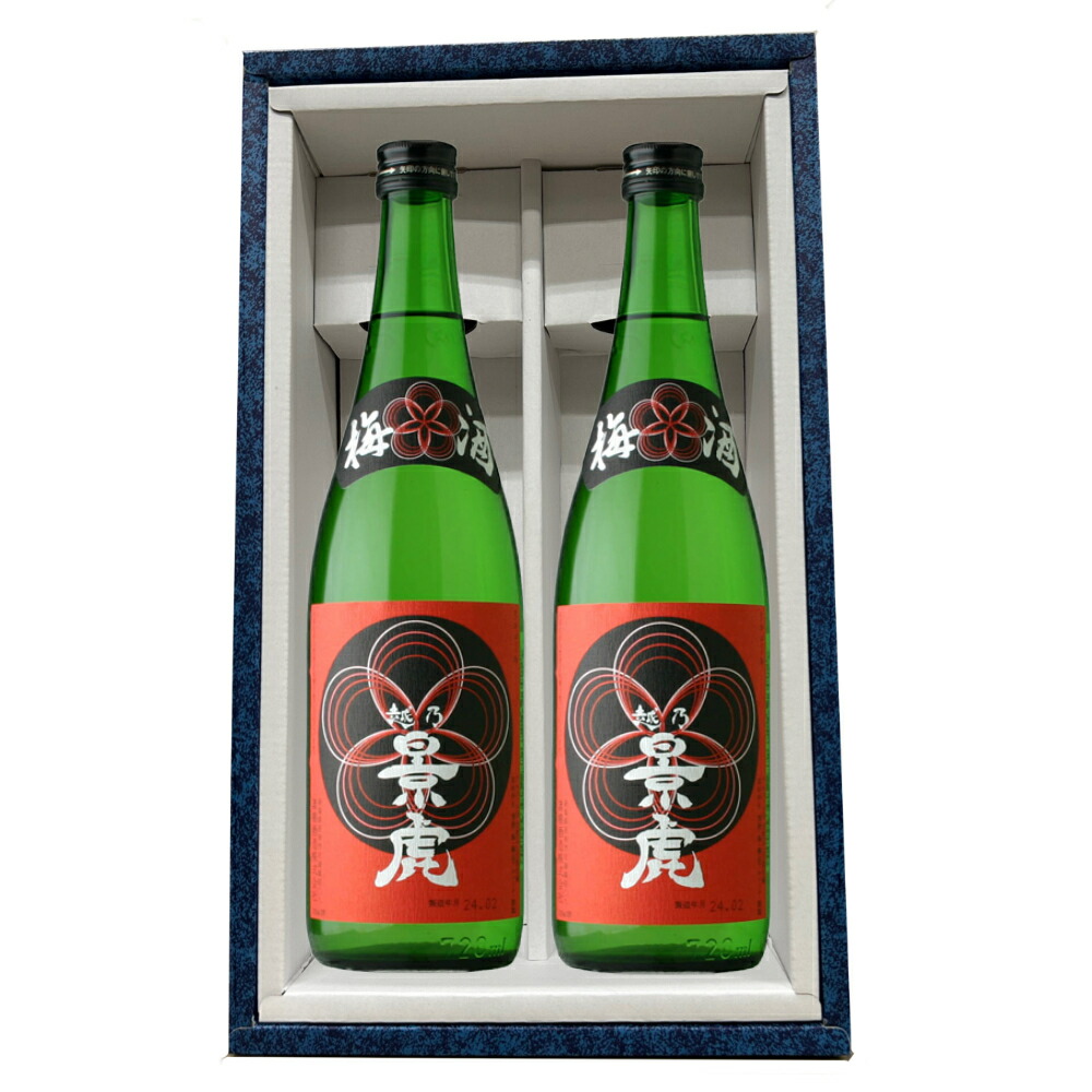 景虎 梅酒 720ml×6本入 楽天市場】【正規特約店】諸橋酒造 越乃景虎 梅酒 720ml｜清酒仕込み