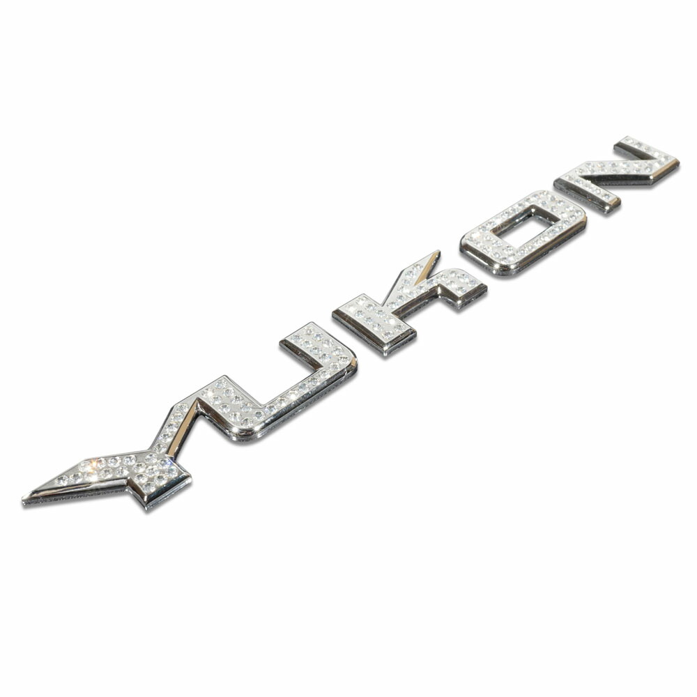 GMC ユーコン YUKON クリスタルエンブレム　270mm×26mm