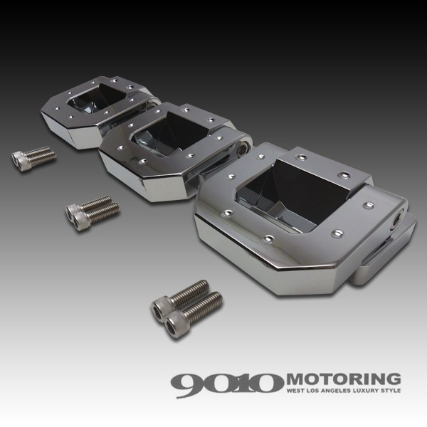 楽天市場】HUMMER/ハマー H3 クローム フォグランプリム