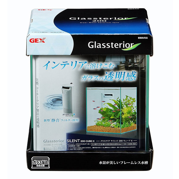 楽天市場 Gex スリムアクアホワイトセットss 水槽2年保証 小型ガラス水槽セット アクアアベニュー