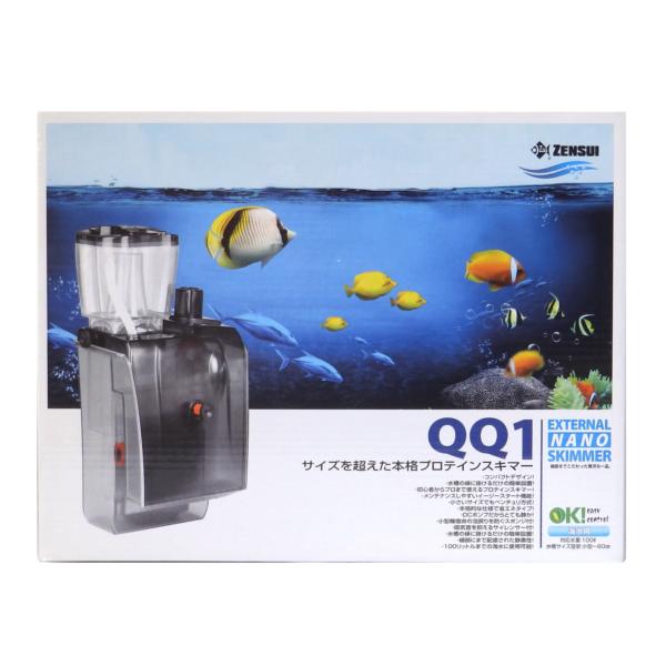 楽天市場】【スポンジ付】ゼンスイ 外掛け式プロテインスキマー QQ3 沖縄は遠方料金1500円 (100) : アクアクラフト