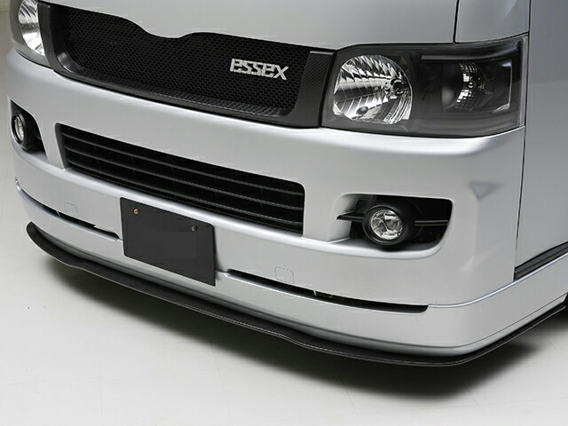 楽天市場】ESSEX フロントリップスポイラーVer.5□ハイエース ナロー用
