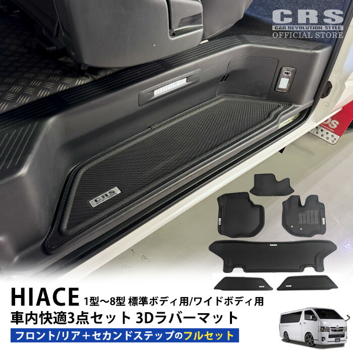 CRS ファブリックトリムカバー 200系ハイエース S-GL専用 | 200