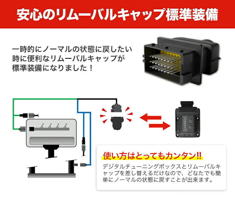 ハイエース200系 TDI TUNING BOX 4.5型 ツインチャンネル 新型2.8Lディーゼル車 【CRTD4】 1GD専用