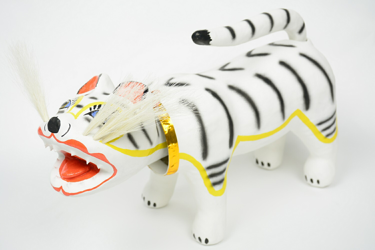 楽天市場】三宅人形店 張子の虎 4号 全長28cm 【張り子の虎】【張子虎