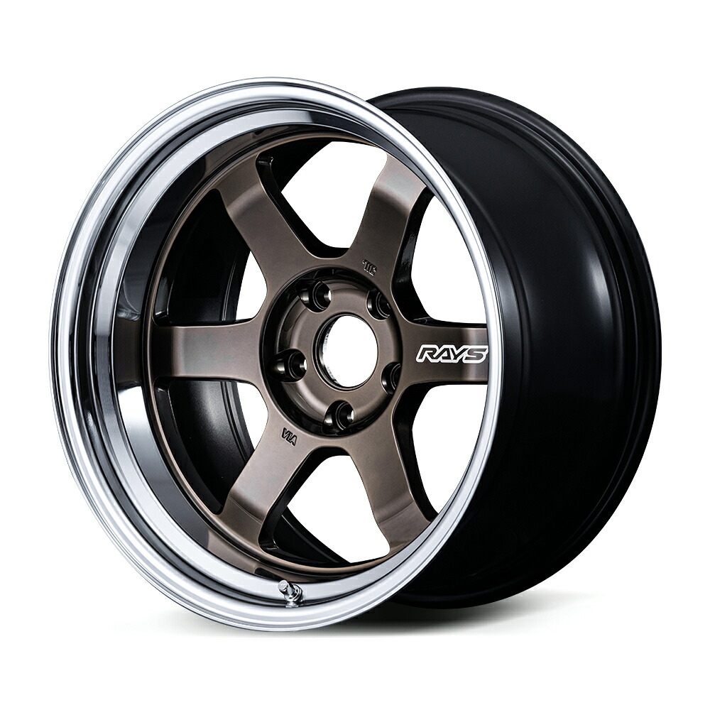 RAYS VOLK RACING TE37SAGA S-P F1 18インチ 8J 45 5H100 MM (Diamond Dark Gunmetal) DISC突出量+1.7mm
