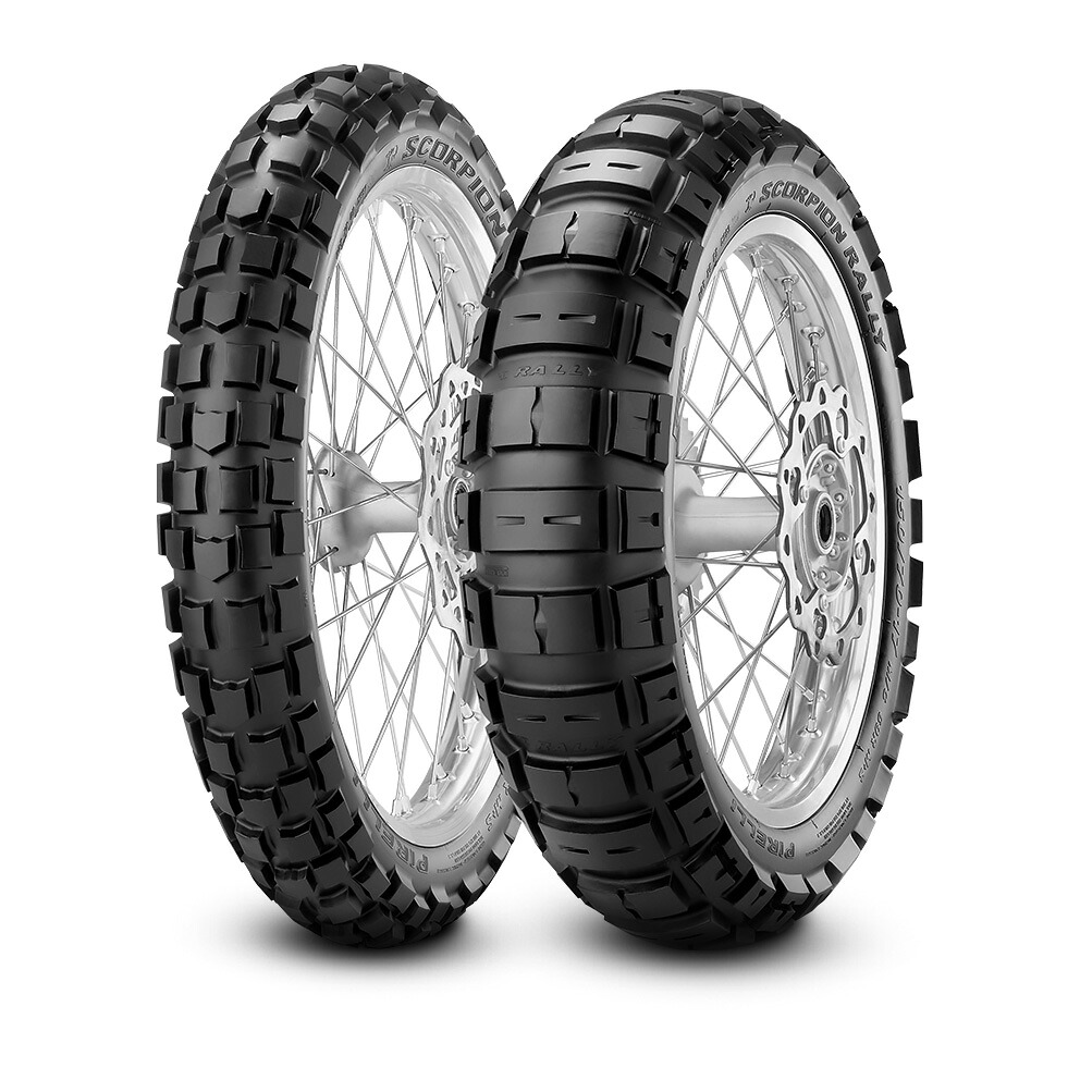 PIRELLI 120/70R19 M/C 60T M+S SCORPION RALLY フロント チューブレスタイプ｜カーパーツ　アクセス　店