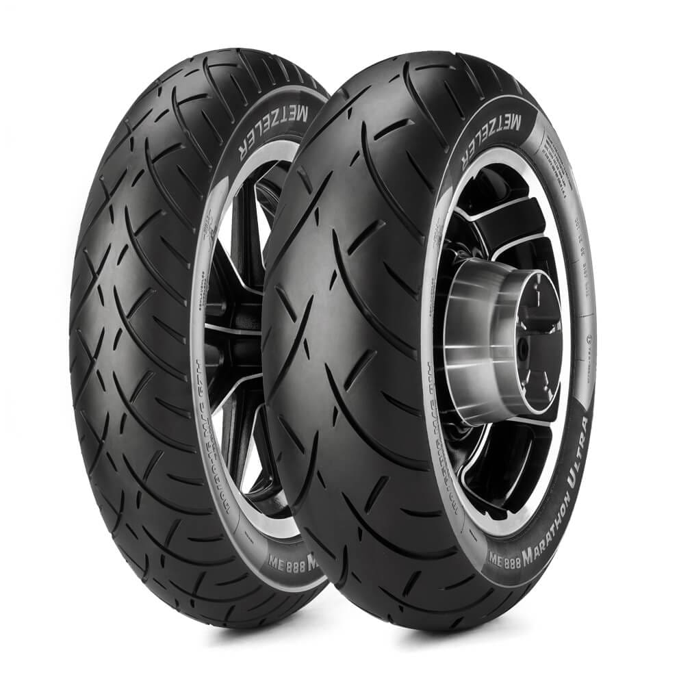 METZELER 130/80B17 M/C 65H ME888 MARATHON ULTRA フロントチューブレスタイプ