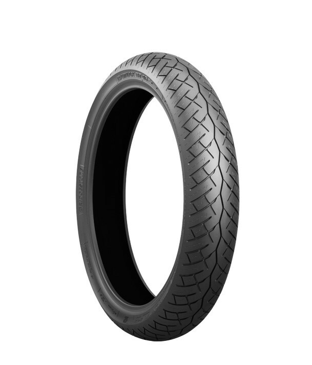 BRIDGESTONE 110 90-18 M C 61H BT46 フロント TL チューブレスタイヤ 柔らかな質感の