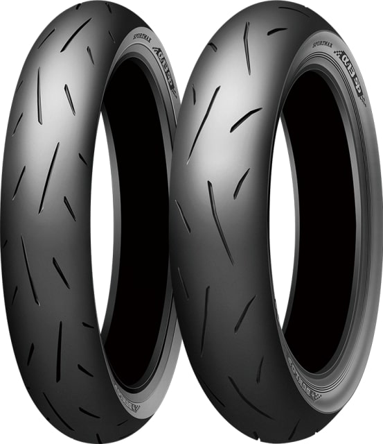 DUNLOP 120 70R17 MC 58H α-14H フロント TL チューブレスタイヤ 日本産