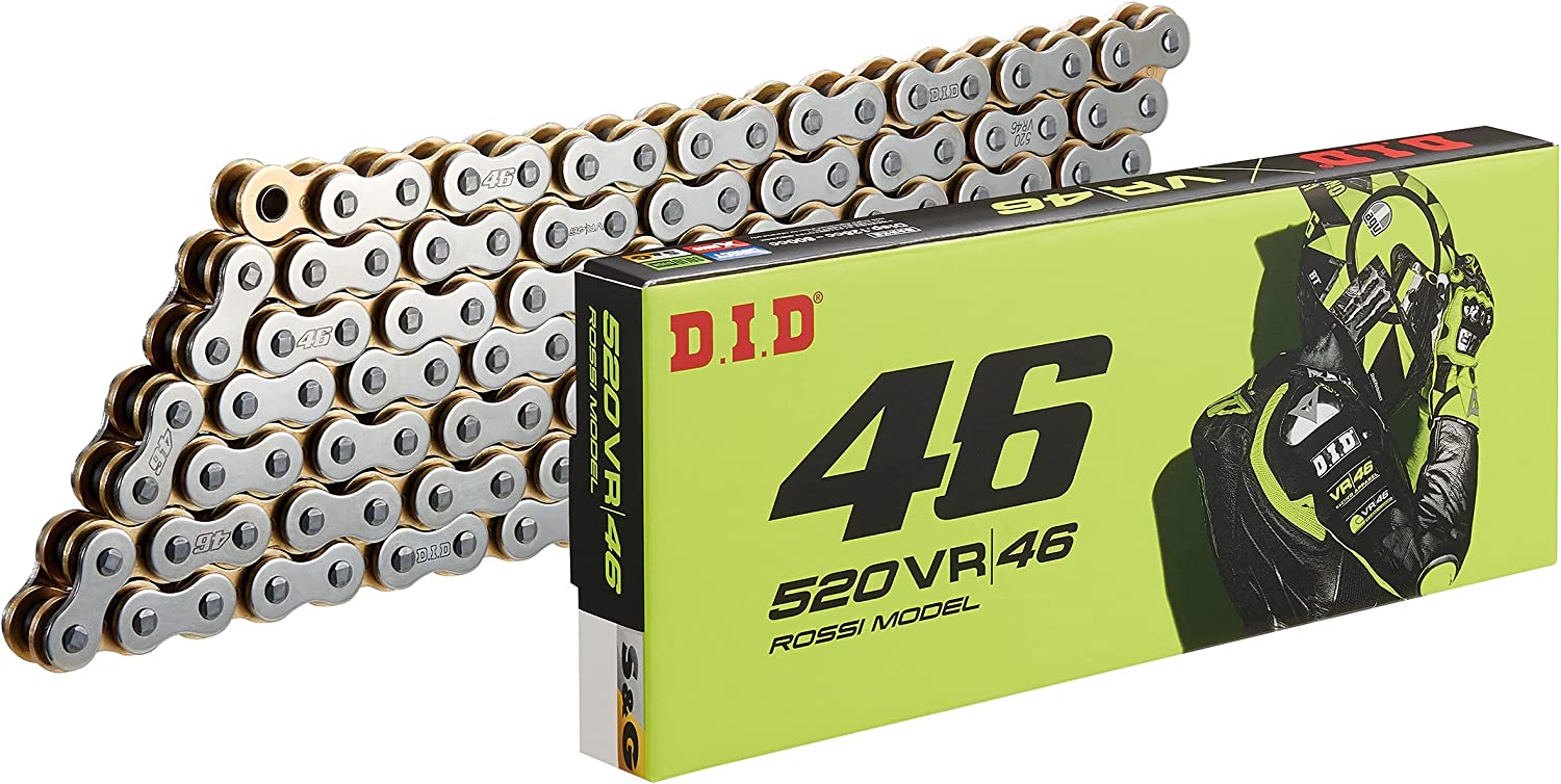 DID 520VR46-130L ZJ(カシメ) 大同工業株式会社 D.I.D バイクチェーン|カーパーツ アクセス 店