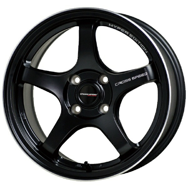 HOT STUFF CROSS SPEED HYPER EDITION CR5 15インチ 7J 4H100 +35 セミグロスブラック|カーパーツ アクセス 店