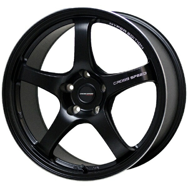 HOT STUFF CROSS SPEED HYPER EDITION CR5 18インチ 9.5J 5H100 +45 セミグロスブラック|カーパーツ アクセス 店
