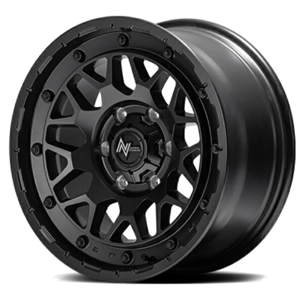 4本セット MID NITRO POWER M29 STINGER 17インチ 8J 5H114 +35 バレルブラック