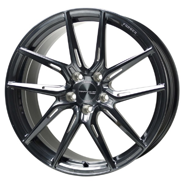 HOT STUFF TRAFFICSTAR FORGED TSF-02 20インチ 8.5J 5H114.3 +38 ブラッシュド&ブラッククリア|カーパーツ アクセス 店