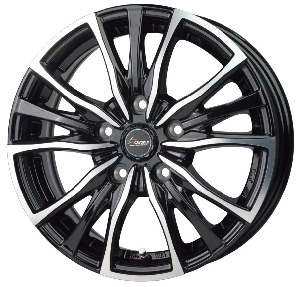 楽天市場】HOT STUFF クロノス CH-113 BK/P 17インチ 5H114.3 7J+38 4