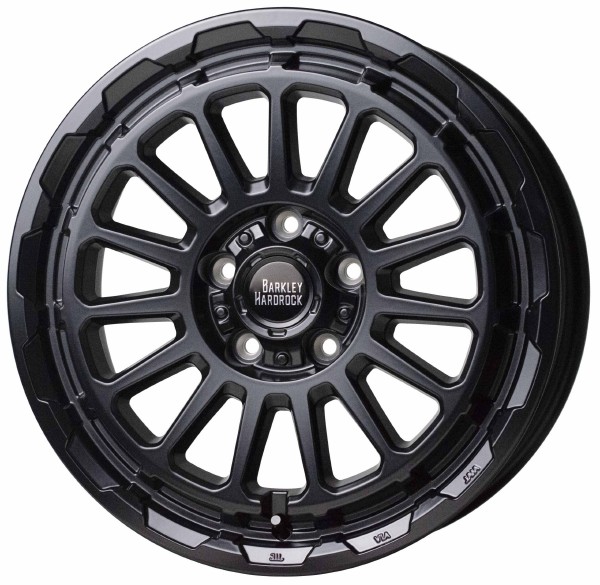 HOT STUFF BARKLEY HARDROCK RIZARD 16インチ 5.5J 5H139.7 +20 セミグロスブラック|カーパーツ アクセス 店