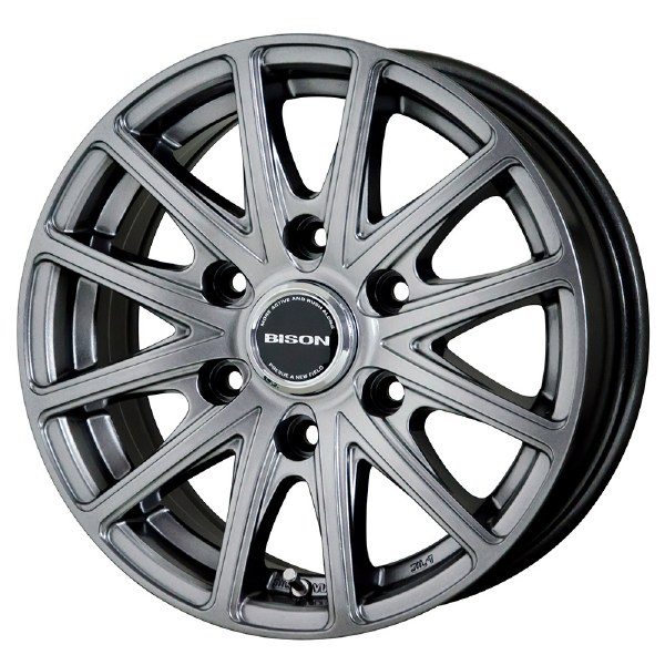 HOT STUFF BISON BN-01 17インチ 7.5J 6H139.7 +28 ダークシルバー｜カーパーツ　アクセス　店 46,052円