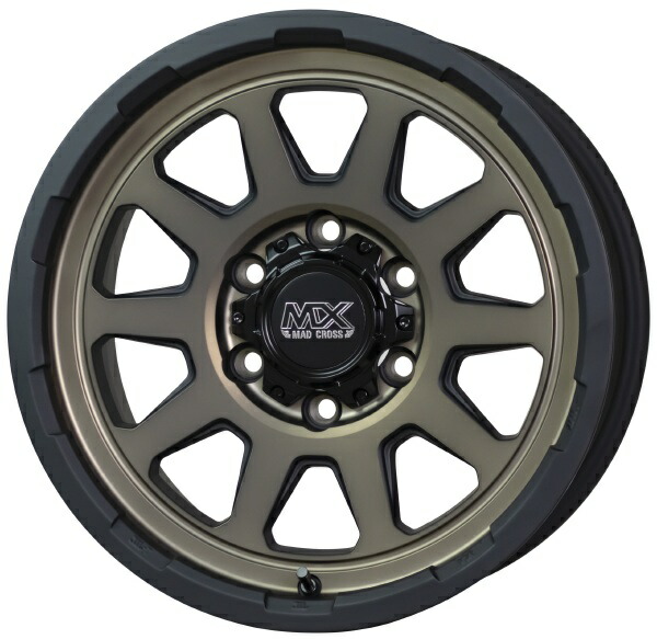 HOT STUFF MAD CROSS RANGER 17インチ 8J 6H139.7 +20 マットブロンズ|カーパーツ アクセス 店