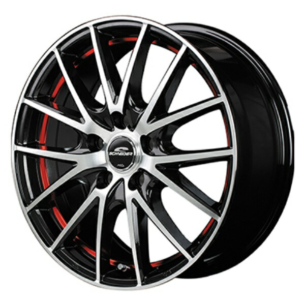 MID SCHNEIDER RX27 17インチ 7J 5H100 +50 R/BMP(BMP+UC RED)