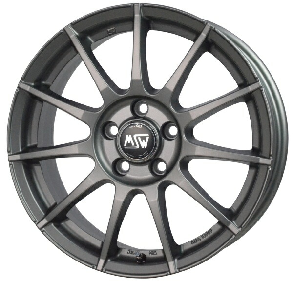 HOT STUFF MSW 85-II 17インチ 7J 5H112 +53 マットガンメタル｜カーパーツ　アクセス　店