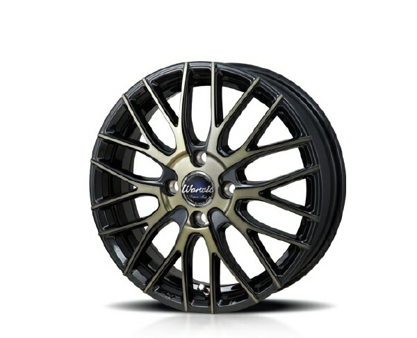 MONZAJAPAN Warwic Empress Mesh 16インチ 6J 4H100 +43 ブラッククリア/ポリッシュ|カーパーツ アクセス 店
