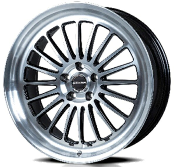 JAPAN三陽 GEXSIS GEXSIS GF020 20インチ 8.5J 5H114.3 +35 PBK|カーパーツ アクセス 店