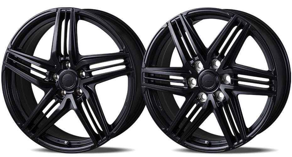 JAPAN三陽 GLAMIC LX-S 1770/5H114.3+42 サテンブラック｜カーパーツ　アクセス　店