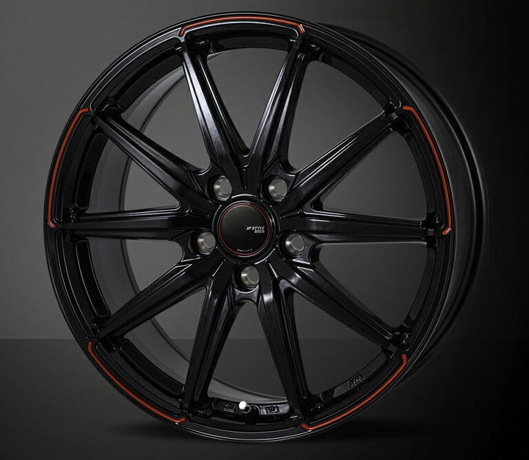 MONZA JAPAN JP STYLE R55 1770/5H114.3+48 パールブラック/レッドティント|カーパーツ アクセス 店