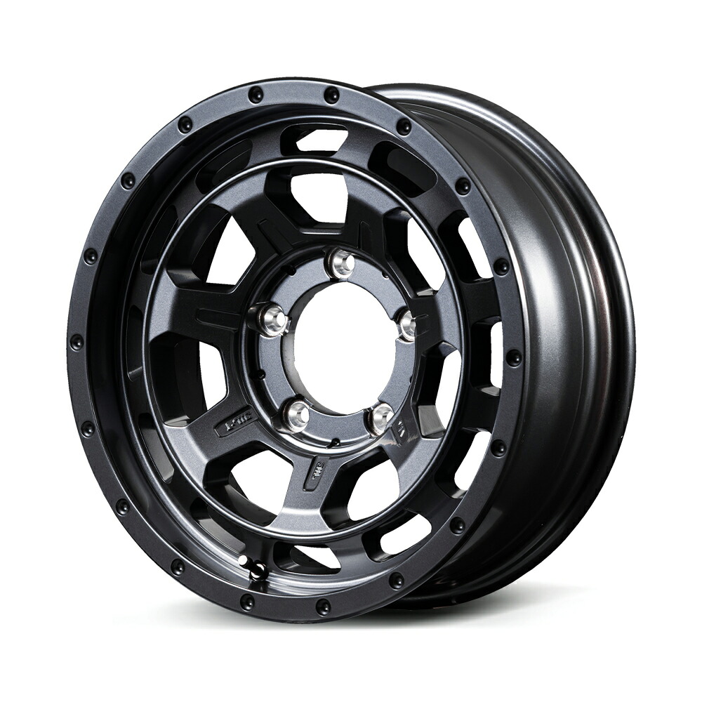 NITRO POWER M7 Phalanx 16インチ 6.0J 5H139.7-5Barrel Black｜カーパーツ　アクセス　店