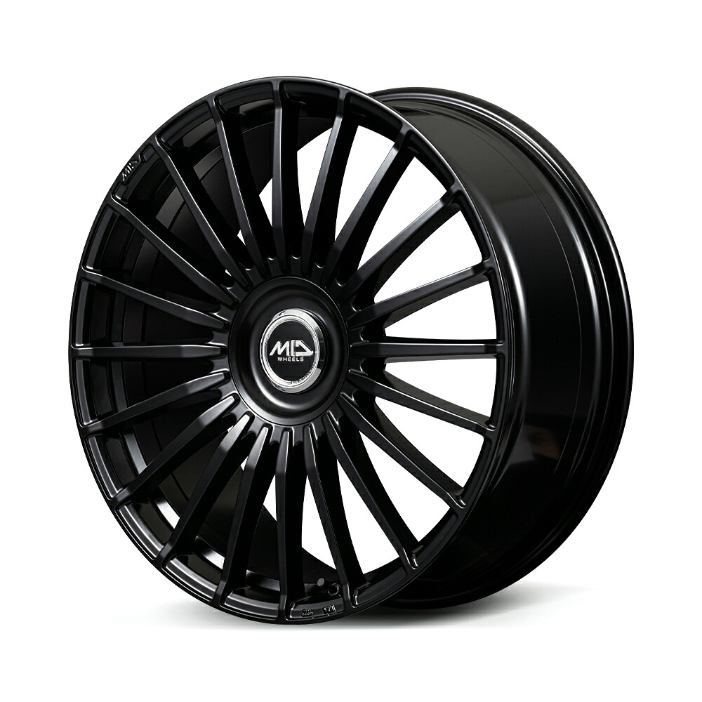 MID EXCLUSIVE 020F 19インチ 8.0J 10H108&114.3+45SEMI GLOSS BLACK|カーパーツ アクセス 店