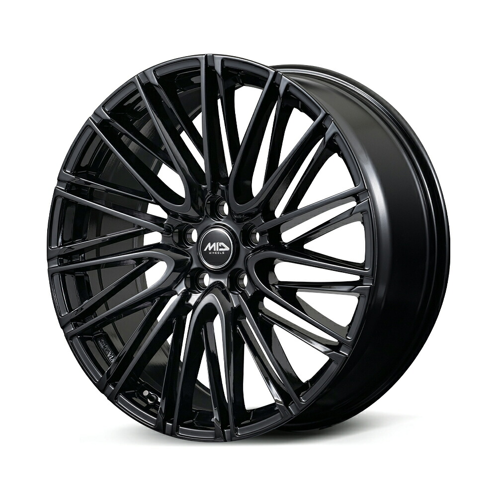 MID WHEELS Lefinada MOTION6 19インチ 8.0J 5H120+30Gloss black|カーパーツ アクセス 店