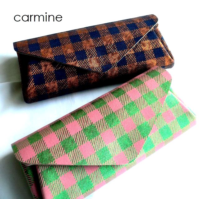 carmine カーマはたご屋 ロングウォレット チェコ 照合のしるし 長金入れ LWCH メタリック さくら色 緑であること 米国海軍 ブロンズ
